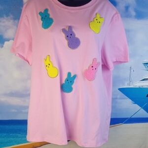 🌼🍒 Easter Pink Peeps Shirt
